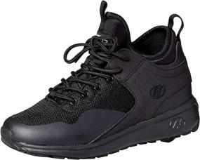 img 4 attached to Heelys Piper Tennis Girls' Shoes in Black Heathered for Athletics