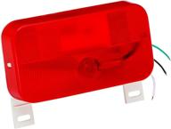 🚦 bargman 34-92-003#92 series red surface mount tail light with license bracket: enhanced safety and convenience логотип