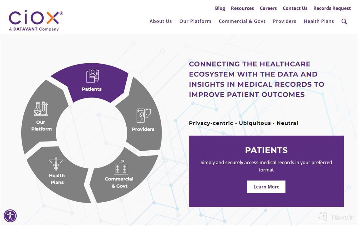 img 1 attached to Ciox Health review by Alvaro Delic