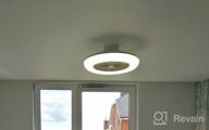 img 1 attached to 💡 Estares Fan One 80W LED Lamp, 35W Ceiling Fan, White Color Armature & Plafon review by Stanisaw Chmielewski ᠌