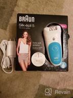 img 1 attached to Braun 5-511 Silk-epil 5 Wet & Dry epilator with starter cap, white/blue review by Ta Wan ᠌
