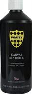 🎨 enhanced protex world convertible soft top canvas restorer black 1ltr - restores color to pristine condition logo