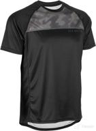 fly racing super jersey black logo