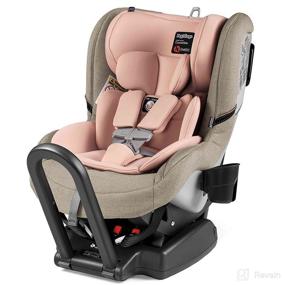 img 4 attached to 👶 Peg Perego Primo Viaggio Convertible Kinetic - Reversible Car Seat - Rear-Facing 5-45 lbs, Forward-Facing 22-65 lbs - Made in Italy - Mon Amour (Beige & Pink)
