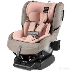 img 3 attached to 👶 Peg Perego Primo Viaggio Convertible Kinetic - Reversible Car Seat - Rear-Facing 5-45 lbs, Forward-Facing 22-65 lbs - Made in Italy - Mon Amour (Beige & Pink)