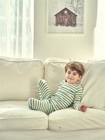 img 3 attached to AVAUMA Pajama Toddler Sleepwear Jam_Indi Apparel & Accessories Baby Boys best for Clothing