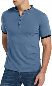 img 4 attached to Stylish Men's Casual Sleeve Fashion T-Shirts by KUYIGO: Discover the Perfect Shirt for Every Occasion