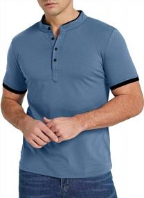 img 3 attached to Stylish Men's Casual Sleeve Fashion T-Shirts by KUYIGO: Discover the Perfect Shirt for Every Occasion