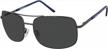 vintage navigator sunglasses for men: unionbay u1043 aviator with metal frame and uv protection, perfect gift for year-round style and confidence, 62 mm logo