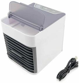 img 4 attached to Desktop Mini Air Conditioner for Refrigeration and Humidification / Mobile / Portable / Air Cooler / Arctic Air Ultra 2x