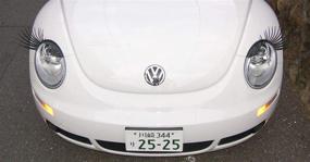 img 1 attached to Enhance Your New Beetle (1998-2011) with Black Carlashes for Eye-Catching Appeal