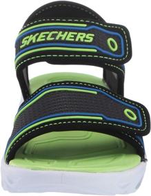 img 3 attached to Skechers Orange Toddler Boys' Hypno Splash Sandals - Shoes