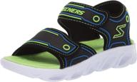 skechers orange toddler boys' hypno splash sandals - shoes логотип