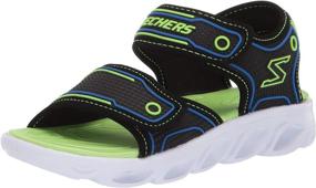 img 4 attached to Skechers Orange Toddler Boys' Hypno Splash Sandals - Shoes