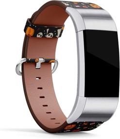 img 1 attached to Совместимость с Fitbit Charge Stainless Halloween