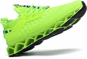 img 2 attached to Kapsen Fashion Sneakers Running Athletic Women's Shoes : Athletic