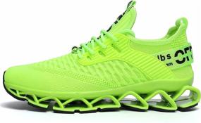 img 3 attached to Kapsen Fashion Sneakers Running Athletic Women's Shoes : Athletic