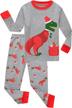 kikizye little boys long sleeve pajamas kids jammies child pjs logo