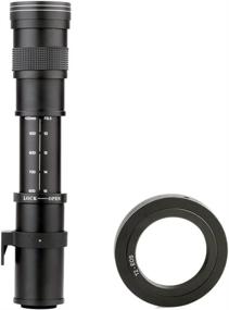 img 4 attached to 📷 Lightdow 420-800mm f/8.3 Super Telephoto Lens + T-Mount for Canon EOS Rebel and DSLR Cameras – Zoom in on Distant Moments