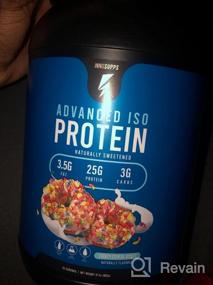 img 8 attached to Fuel Your Body With Inno Supps Advanced Iso Protein For 100% Whey Isolate And No Artificial Ingredients - Fruity Cereal Donut Flavor