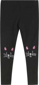 img 3 attached to 👧 Bear Mall Toddler Leggings for Little Girls' Clothing