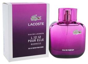 img 2 attached to LACOSTE Eau de Parfum L.12.12 Magnetic pour Elle, 25 ml