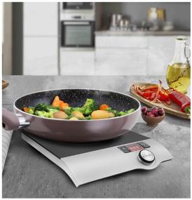 img 2 attached to Induction cooker Kitfort KT-108, silver
