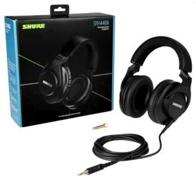 img 2 attached to Shure SRH440A closed-back studio headphones, foldable, carrying case included