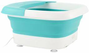 img 4 attached to Hydromassage footbath Hyundai H-FB4551 60W white/turquoise