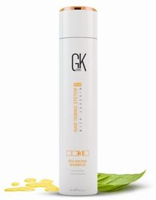 img 4 attached to GKhair Pro Line Balancing Shampoo for oily skin and dry hair ends, 300 ml