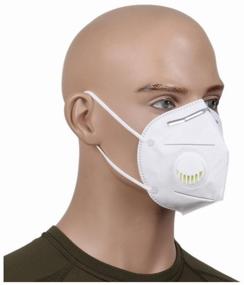 img 4 attached to Respirator Mask Vega KN95 FFP2 with exhalation valve white, 10 pcs