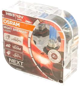 img 3 attached to Hb3 12v (60w) Night Breaker Laser Lamp, Double Box Osram art. 9005NLHCB