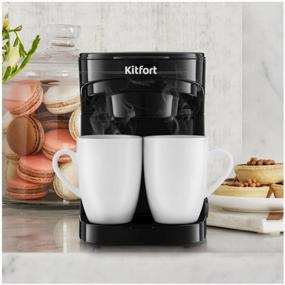 img 1 attached to ☕ Coffee Maker Kitfort KT-764: Unleash the Perfect Brew in Minutes!