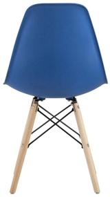 img 4 attached to Set of chairs STOOL GROUP Style DSW, metal, 2 pcs., color: blue