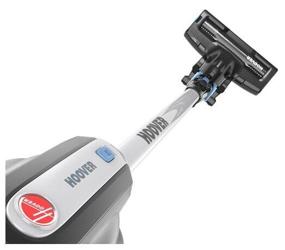 img 2 attached to Hoover H-FREE Vacuum Cleaner: Powerful Cleaning in Black/Silver/Blue