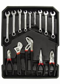 img 4 attached to Tool set Swiss Tools ST-1069, 187 pcs., black / red