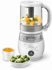 img 2 attached to Philips AVENT SCF883/01 4-in-1 steamer blender