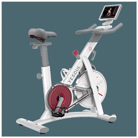 img 4 attached to Upright exercise bike YESOUL Smart Spinning bike S3 Pro, white