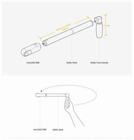 img 1 attached to Monopod for Insta360 Bullet Time Bundle for ONE X Black