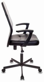 img 4 attached to Optimized Search: CH-605 Office Computer Chair with PU Leather Upholstery in Black