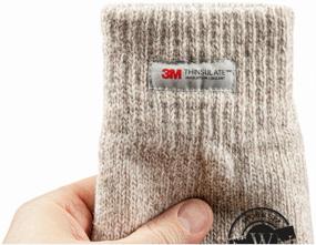img 2 attached to Winter woolen gloves "Hoarfrost" with 3M™ Thinsulate insulation, size 10