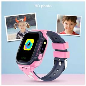 img 2 attached to Children's smart watch Smart Baby Watch Y92 Wi-Fi, pink
