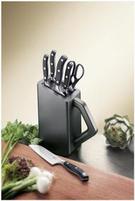 img 4 attached to Set VICTORINOX Grand maitre 7.7243.6, 5 knives, kitchen scissors with stand