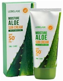 img 4 attached to Lebelage Moisture Aloe Sun Cream Spf50 Pa 70ml