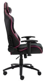 img 2 attached to Gaming chair ZONE 51 Gravity, upholstery: imitation leather/textile, color: black/pink
