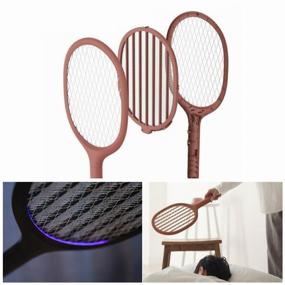 img 4 attached to SOLOVE Electric Mosquito Swatter, 390 g, red