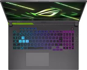 img 4 attached to 17.3" Ноутбук ASUS ROG Strix G17 G713RM-KH097 1920x1080, AMD Ryzen 7 6800H 3.2 ГГц, RAM 16 ГБ, DDR5, SSD 1 ТБ, NVIDIA GeForce RTX 3060, без ОС, 90NR08K4-M004Z0, Eclipse Gray