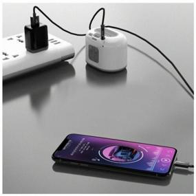 img 3 attached to AUX adapter and charging cable Yesido YAU18, Lightning to 3.5 mm USB, 2-in-1 Charging and Listening, 2.4A, 1.2 m, Black