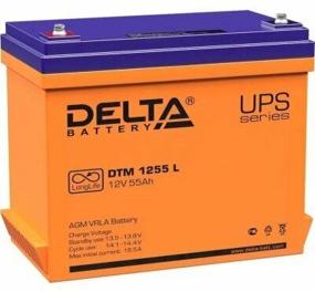 img 1 attached to Аккумуляторная батарея DELTA Battery DTM 1255 L 12В 55 А·ч