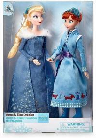 img 1 attached to Doll Elsa and Anna Frozen, Olaf's Adventure, original Disney USA